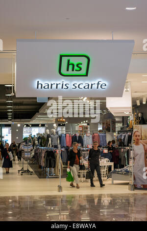 La Harris Scarfe store di Rundle Mall Adelaide Foto Stock