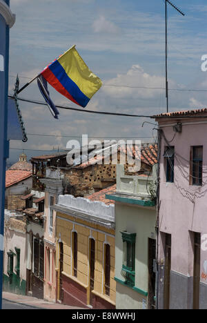 La Candelaria (sezione antica della città), Bogotà, Colombia Foto Stock