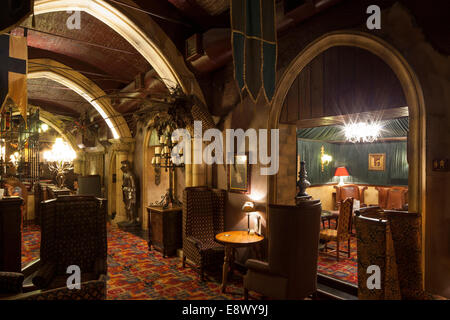 Interno del Baccus Bar, Birmingham, Regno Unito Foto Stock