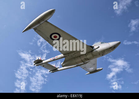 Un De Havilland Venom del RAF Foto Stock