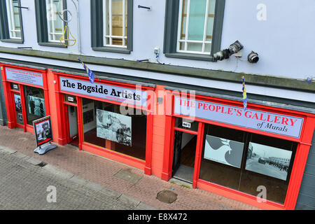 Stock Photo - Il Bogside galleria di artisti e shop, Derry, Londonderry, Irlanda del Nord. ©George Sweeney /Alamy Foto Stock