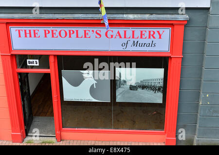 Stock Photo - Il Bogside galleria di artisti e shop, Derry, Londonderry, Irlanda del Nord. ©George Sweeney /Alamy Foto Stock