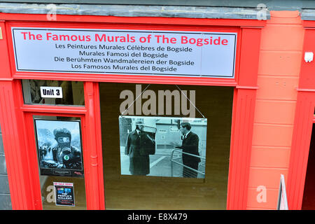 Stock Photo - Il Bogside galleria di artisti e shop, Derry, Londonderry, Irlanda del Nord. ©George Sweeney /Alamy Foto Stock