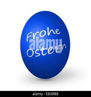 Colorate le uova di pasqua a pasqua Foto Stock