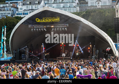 Looe Music Festival 2014 Foto Stock