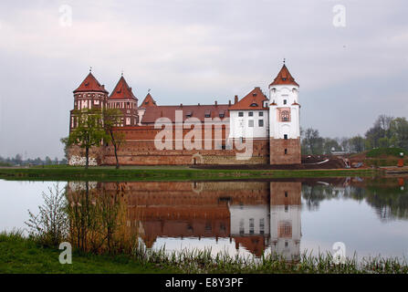 Il Castello di Mir in Bielorussia Foto Stock