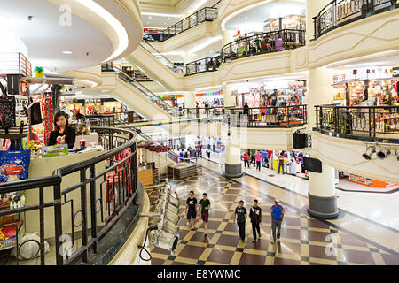 Shopping Centre, Miri, Malaysia Foto Stock