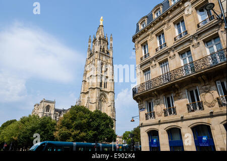 Cattedrale di Bordeaux (Cathédrale Saint-André de Bordeaux). Foto Stock