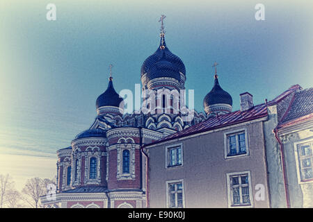La Cattedrale Alexander Nevsky Foto Stock