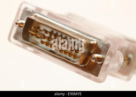 Connettore DVI Foto Stock