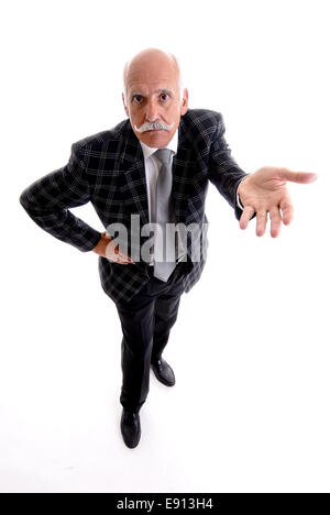 La povertà nella terza età Foto Stock