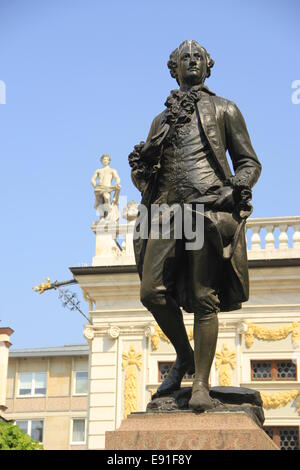 Monumento di Goethe Foto Stock