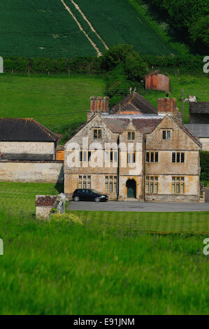 Una vista della Manor House a Wynford Eagle Dorset Regno Unito Foto Stock