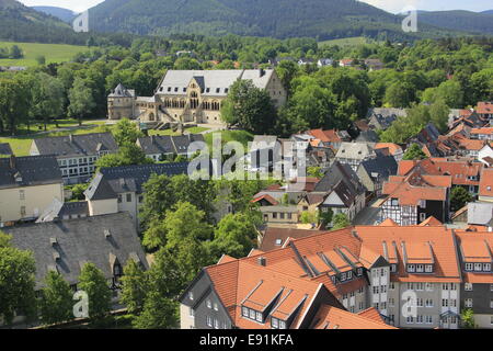 Palazzo imperiale di Goslar Foto Stock