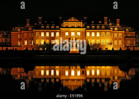 Moated il castello Nordkirchen, Germania Foto Stock