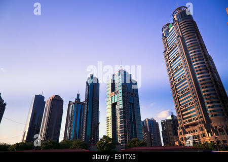 Moderno edificio di office Foto Stock