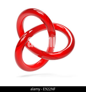 Nodo rosso Foto Stock