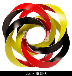 Bandiera della Germania concetto Foto Stock