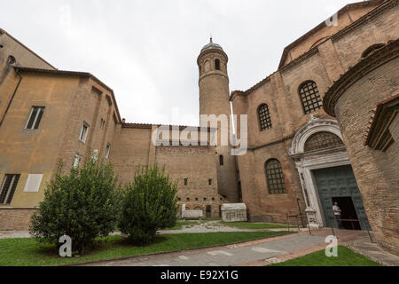 La Basilica di San vitale, Ravenna, Italia Foto Stock