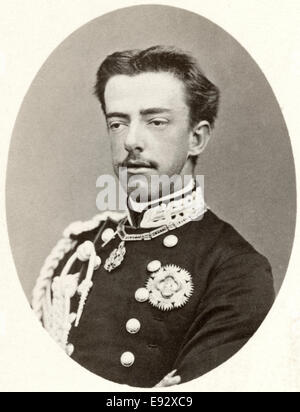 Amadeo I o Amadeus (1845-90), Re di Spagna (1870-73), Ritratto circa nel 1870 Foto Stock