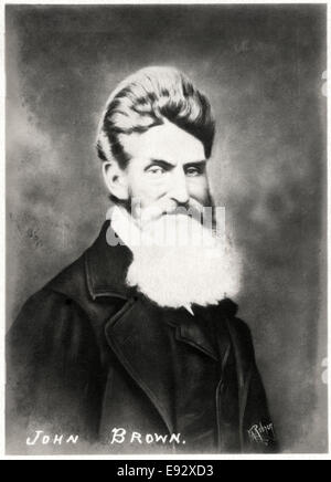 John Brown (1800-1859), American verità, Ritratto, circa 1859 Foto Stock