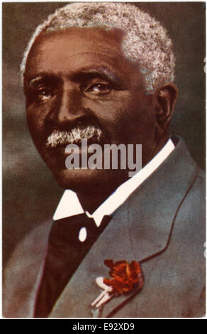 George Washington Carver (1861-1943), scienziato americano, botanico, educatore e inventore, Ritratto, cartolina, circa 1915 Foto Stock