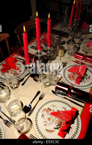 3090. Il giorno di Natale Tabella, REGNO UNITO Foto Stock