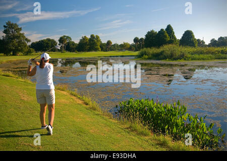 Il Plantation Inn Resort si trova un campo da golf di 27 buche su della Florida Costa Natura e si trova sulle rive del King's Bay, Foto Stock