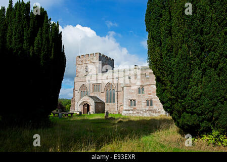 Sant'Andrea Chiesa, Greystoke, Cumbria, England Regno Unito Foto Stock