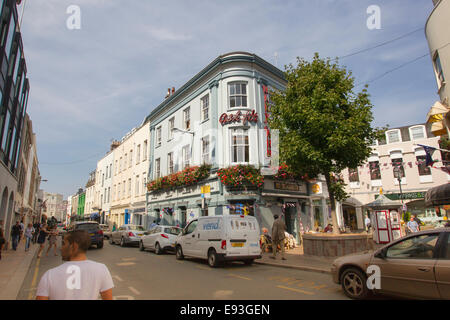 Il Blue Note Bar 20, Broad Street St Helier Jersey Isole del Canale Foto Stock