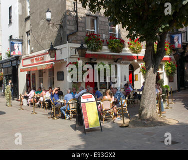 Il Pearson Pub Royal Square St Helier Jersey Isole del Canale Foto Stock