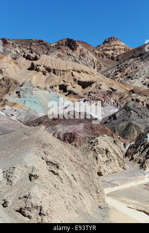 Pittori' tavolozza, Death Valley, Stati Uniti d'America Foto Stock