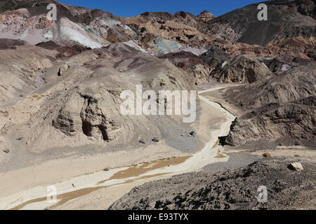 Pittori' tavolozza, Death Valley, Stati Uniti d'America Foto Stock