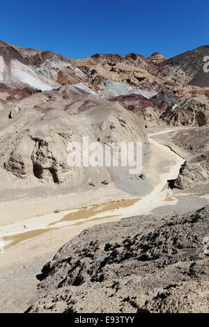 Pittori' tavolozza, Death Valley, Stati Uniti d'America Foto Stock