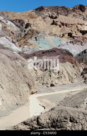 Pittori' tavolozza, Death Valley, Stati Uniti d'America Foto Stock