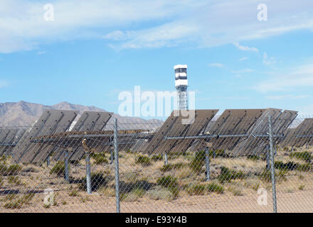 Ivanpah Solar Project Foto Stock