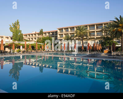 Il Doryssa Seaside Resort, hotel in Phytagorion isola di Samos Grecia Foto Stock