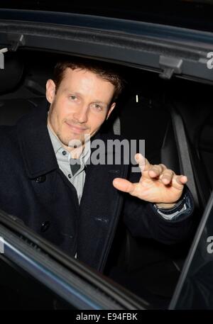 New York, NY, STATI UNITI D'AMERICA. Xviii oct, 2014. Sarà Estes di presenze per il blu di prodotti ematici a seconda annua PaleyFest New York TV Festival della ventola, il Paley Centre for Media, New York, NY Ottobre 18, 2014. Credito: Derek Storm/Everett raccolta/Alamy Live News Foto Stock