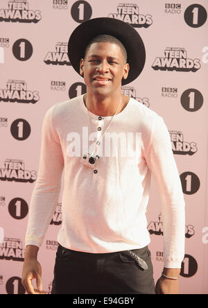 Londra, UK, UK. Xix oct, 2014. Labrinth assiste BBC Radio 1's Teen Awards 2014 at Wembley Arena. Credito: Ferdaus Shamim/ZUMA filo/Alamy Live News Foto Stock