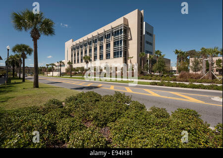 Lake County Courthouse situato in Tavares, Florida, Stati Uniti Foto Stock