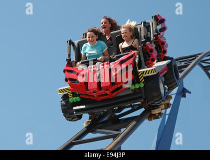 Divertirsi nel parco Legoland , Germania Foto Stock