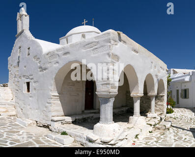 Tipica chiesa in Grecia Foto Stock