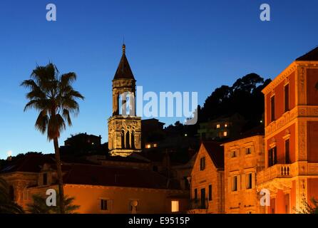 Hvar Nacht - Hvar notte 01 Foto Stock