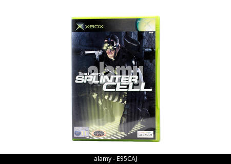 XBox gioco classico di Tom Clancy's (originale) Splinter Cell Ubisoft Foto Stock