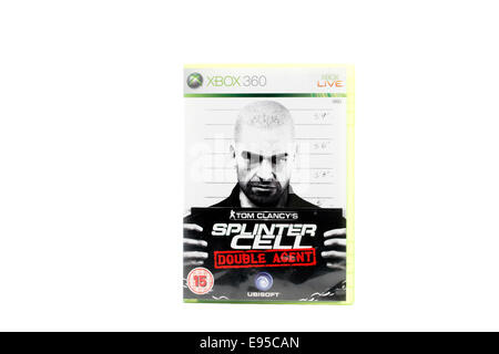 XBox360 Xbox Live gioco classico di Tom Clancy's Splinter Cell Double Agent Ubisoft Foto Stock