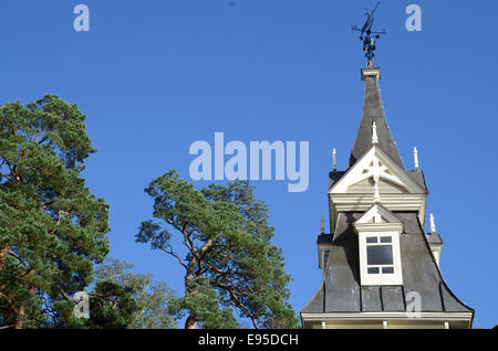 Costruzione di jurmala lettonia Foto Stock