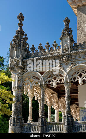 Il Portogallo, Beira Litoral, il Portogallo centrale, Busaco, il Palácio Hotel do Buçaco Foto Stock