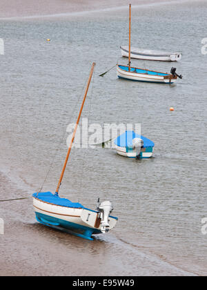 Barche a vela da cui fino in Torridge estuary a Appledore in Devon Foto Stock