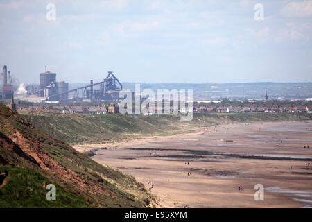 Redcar steel works in Redcar, Regno Unito. Foto Stock