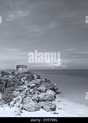 Tropical Carabian Beach Foto Stock
